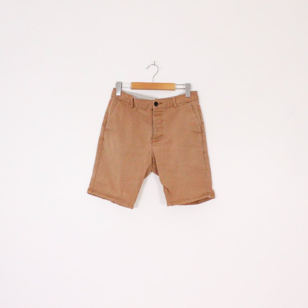 *Topman Skinny Khaki Chino Shorts